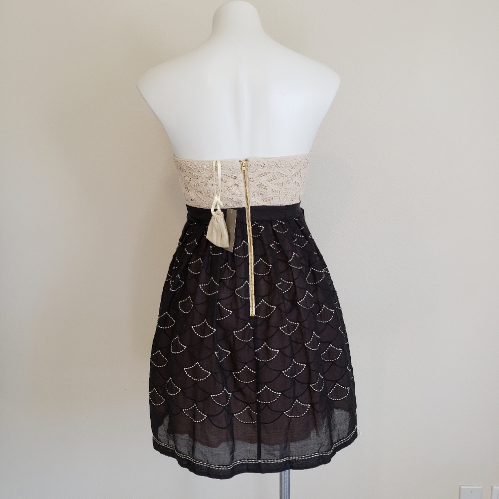 Anthro Meadow Rue Battenberg & Organdy Dress - Picture 3 of 7